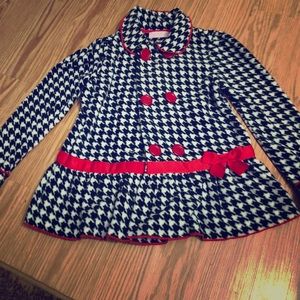 Fleece dress jacket